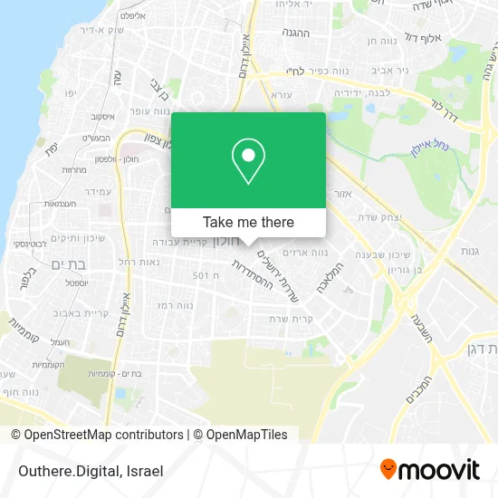 Outhere.Digital map
