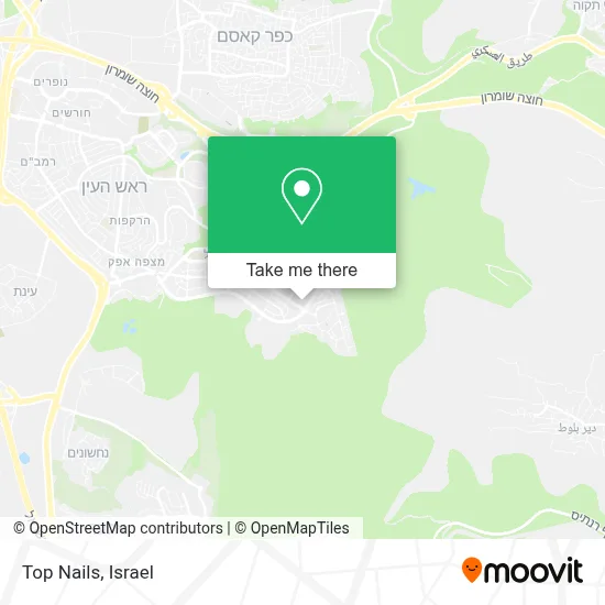 Top Nails map