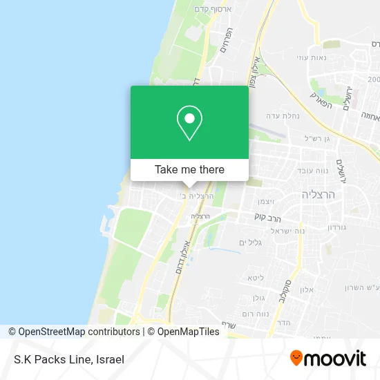 S.K Packs Line map