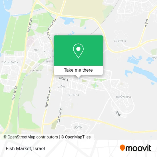 Fish Market map