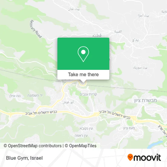 Blue Gym map