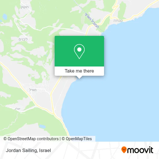 Jordan Sailing map