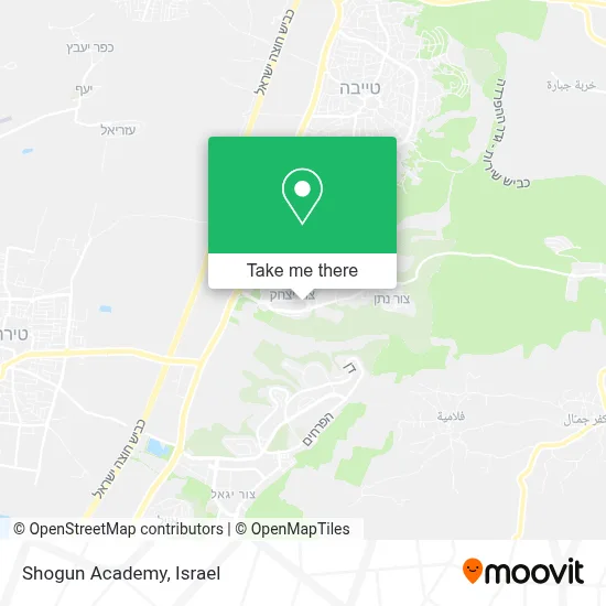 Shogun Academy map