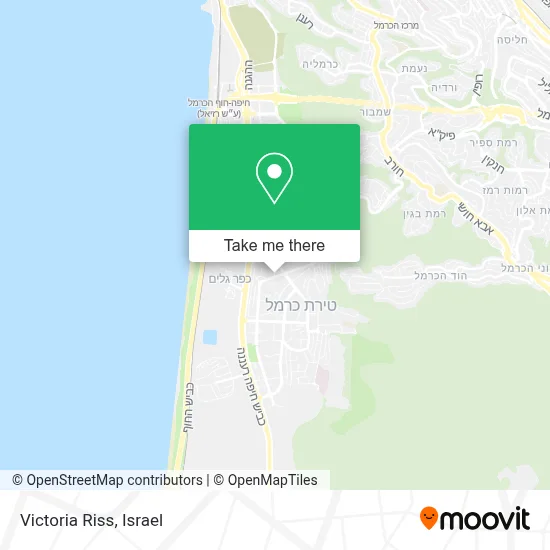 Victoria Riss map