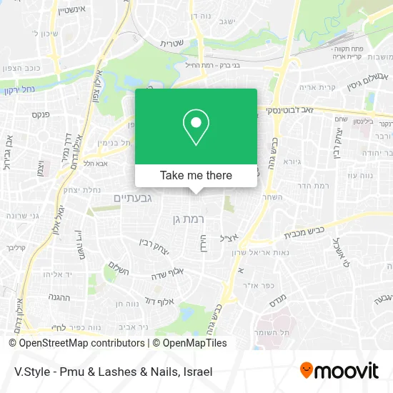 V.Style - Pmu & Lashes & Nails map