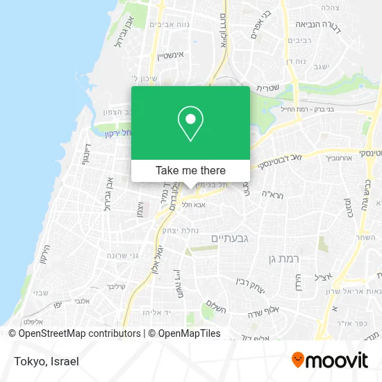 Tokyo map