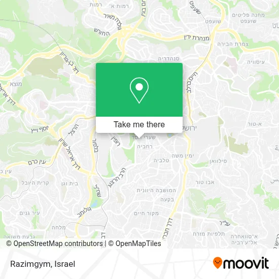 Razimgym map