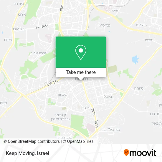 Keep Moving map
