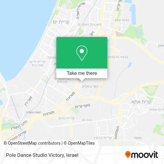 Pole Dance Studio Victory map