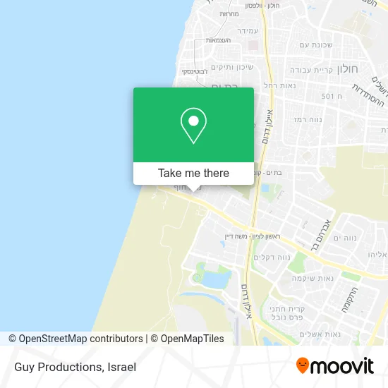 Guy Productions map