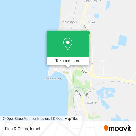 Fish & Chips map