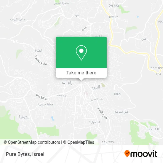 Pure Bytes map