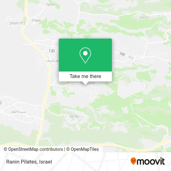 Ranin Pilates map