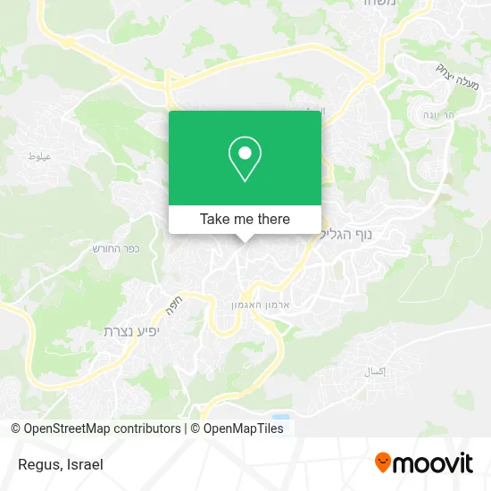 Regus map