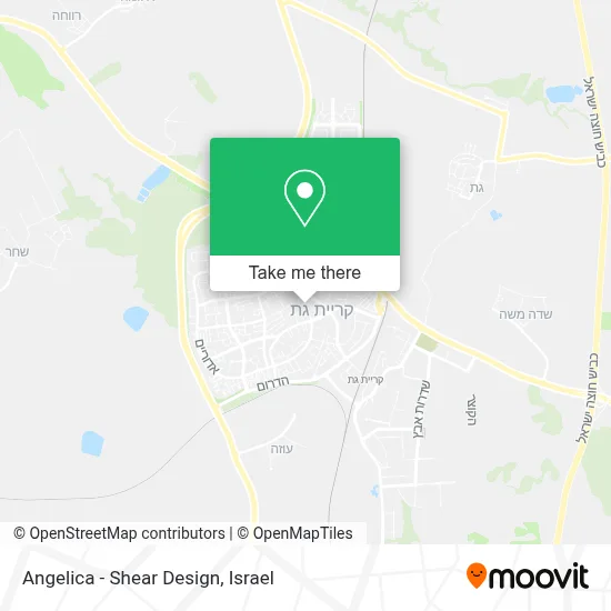 Angelica - Shear Design map