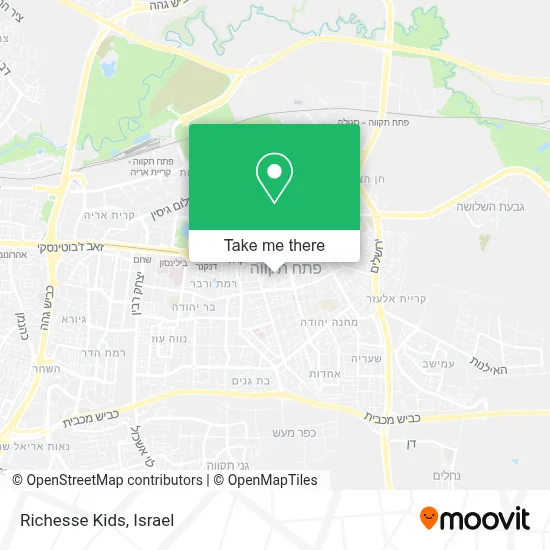 Richesse Kids map