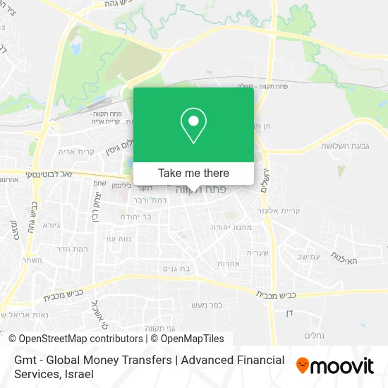 Gmt - Global Money Transfers | Advanced Financial Services map
