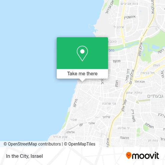 In the City map