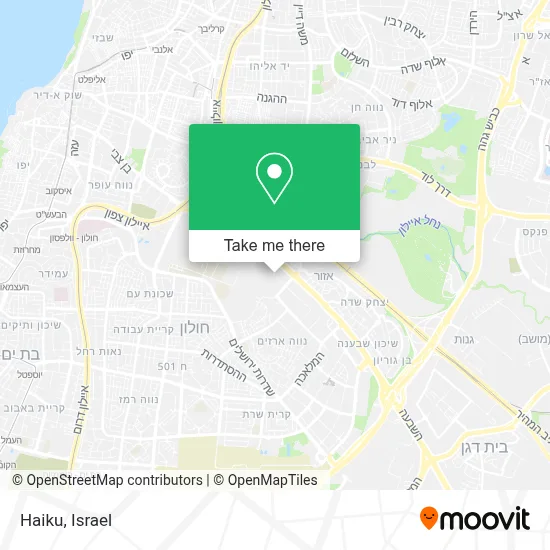 Haiku map