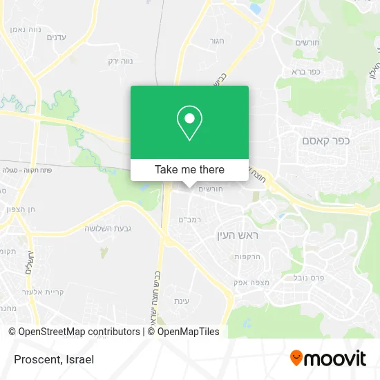 Proscent map