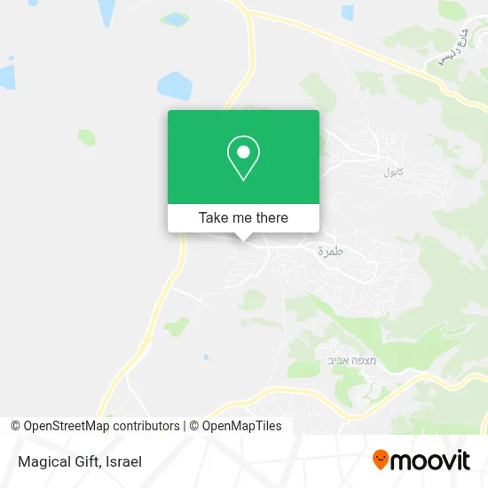 Magical Gift map