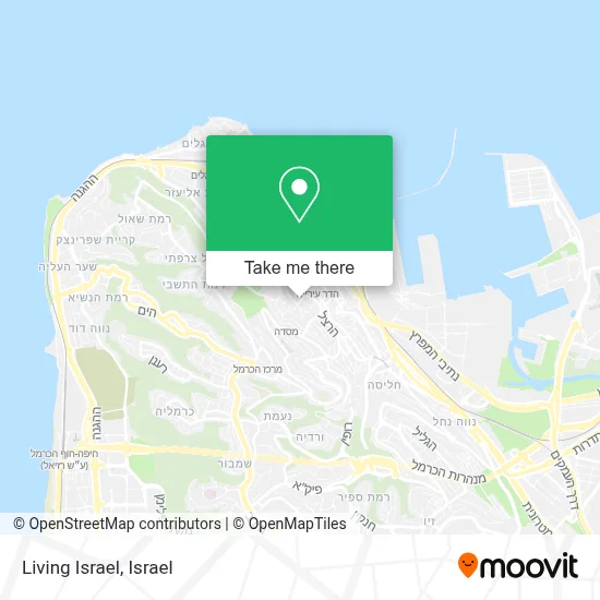 Living Israel map