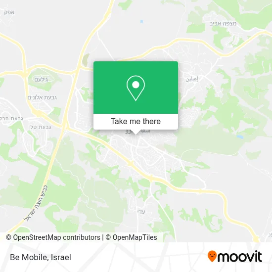 Be Mobile map