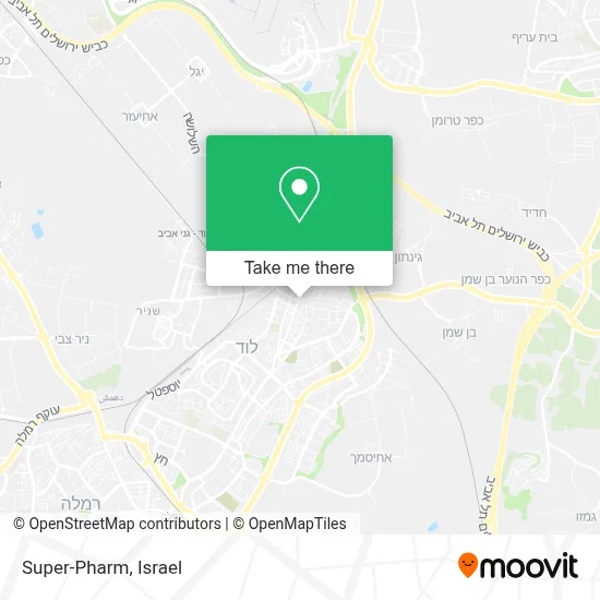 Super-Pharm map
