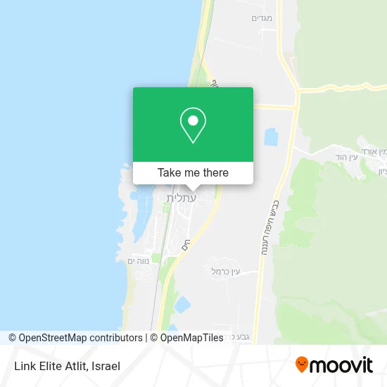Link Elite Atlit map