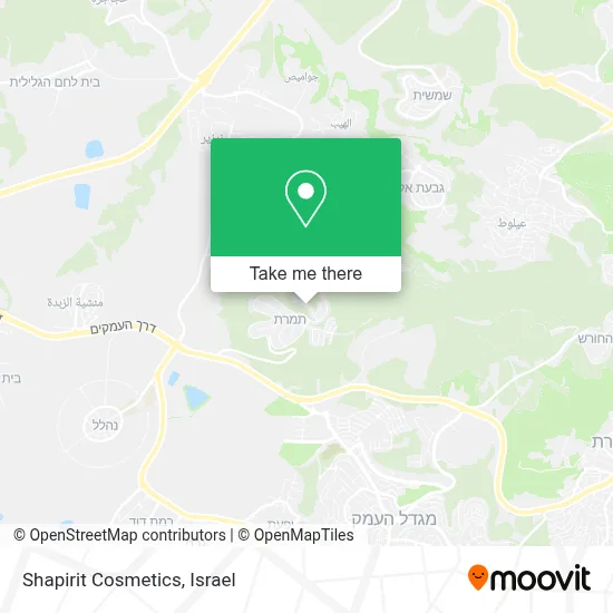 Shapirit Cosmetics map