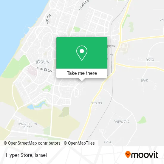 Hyper Store map