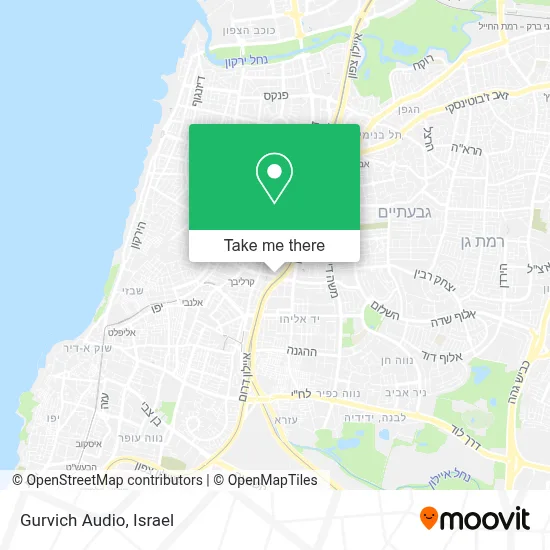 Gurvich Audio map