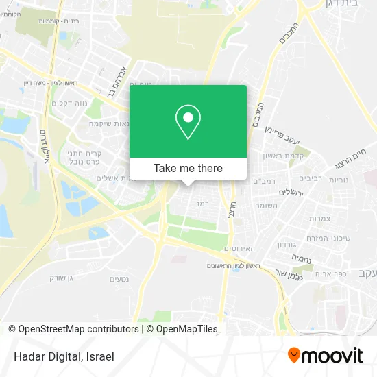 Hadar Digital map