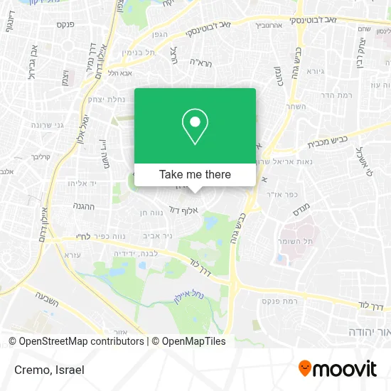 Cremo map
