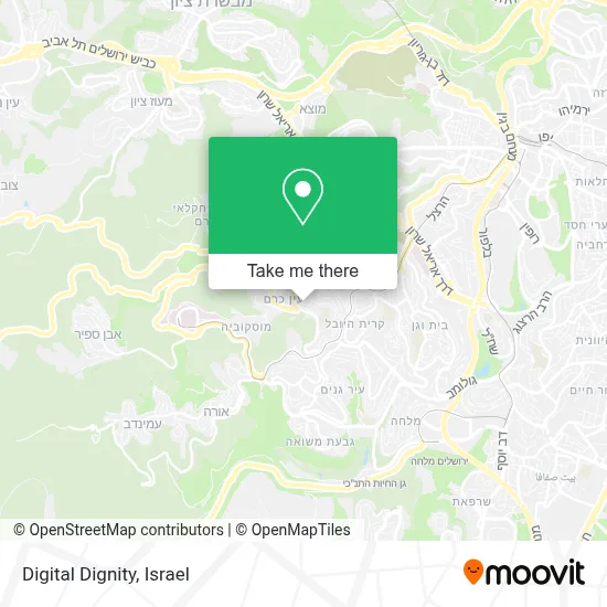 Digital Dignity map