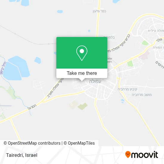 Tairedri map