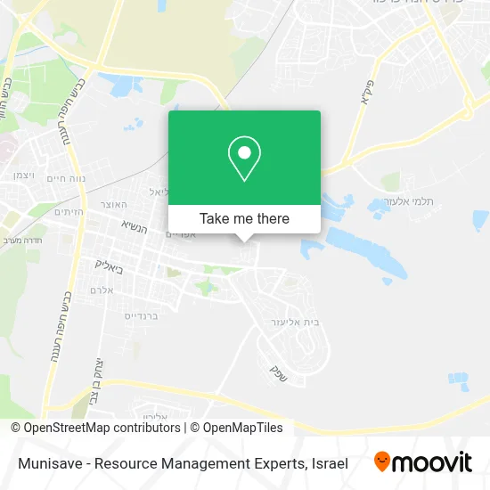 Munisave - Resource Management Experts map