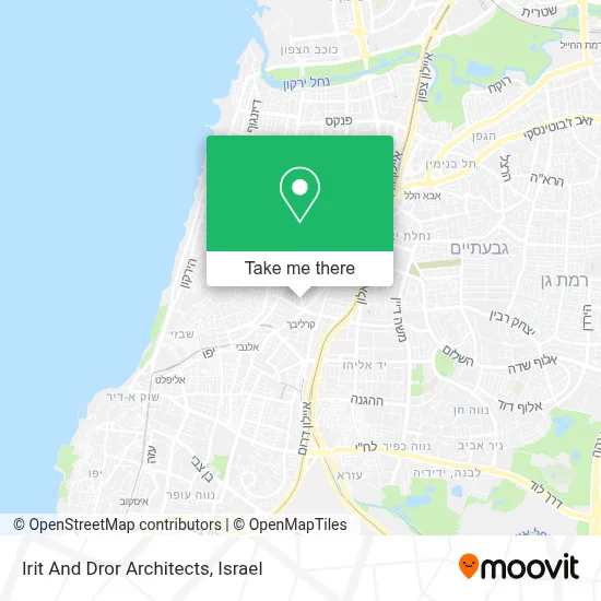 Irit And Dror Architects map