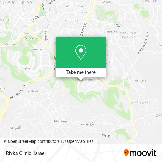 Rivka Clinic map
