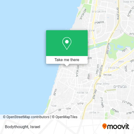Bodythought map