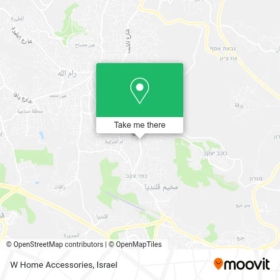 W Home Accessories map