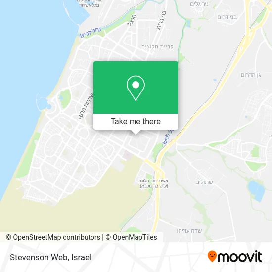 Stevenson Web map