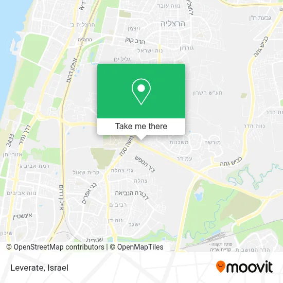 Leverate map