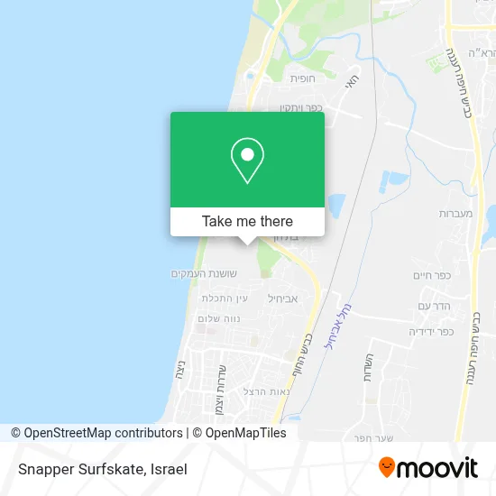 Snapper Surfskate map