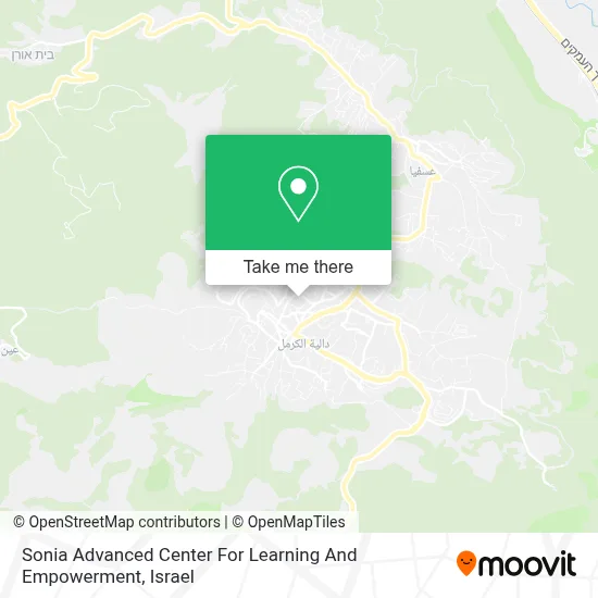 Sonia Advanced Center For Learning And Empowerment map