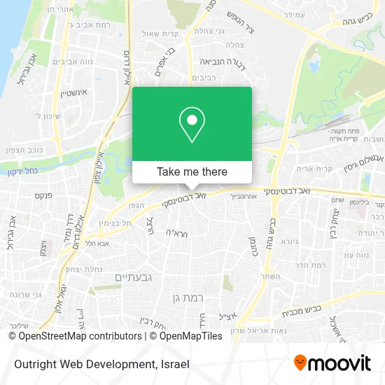 Outright Web Development map