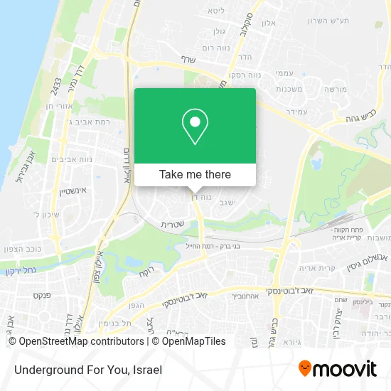 Underground For You map