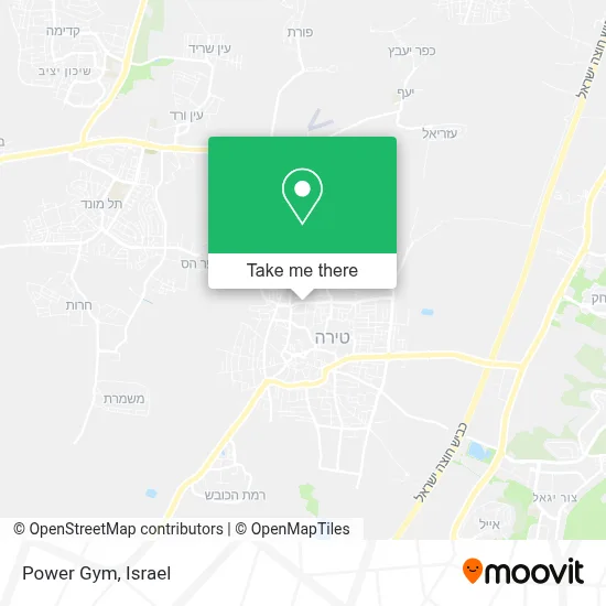 Power Gym map