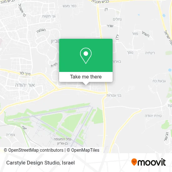 Carstyle Design Studio map