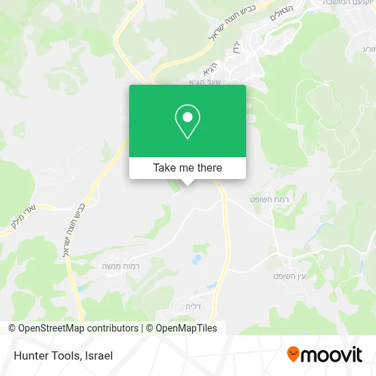 Hunter Tools map